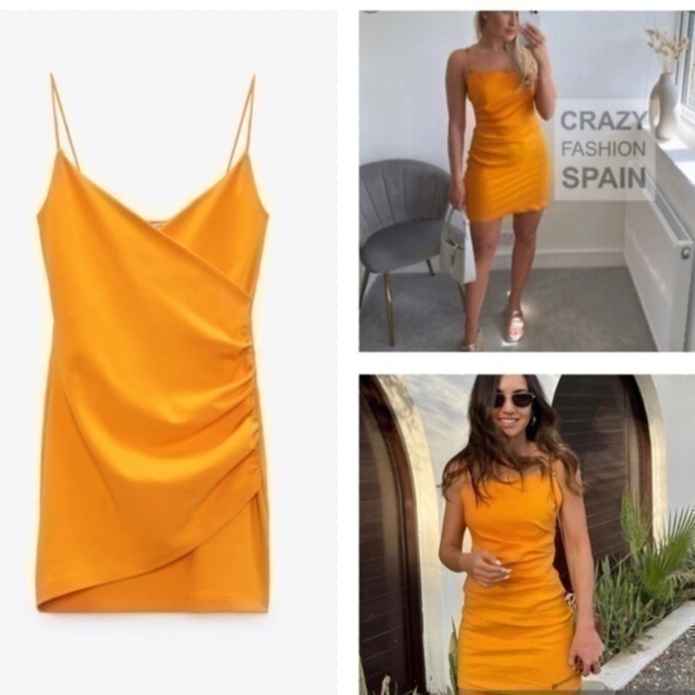 ZARA STRAPPY SURPLICE DRESS 4174/166